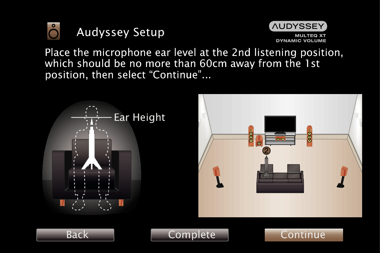 GUI AudysseySetup9 MultEQ XT N Mz